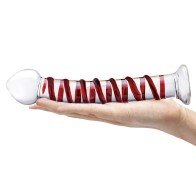 Mr. Swirly 10 Inch Glass Dildo - Ultimate Pleasure