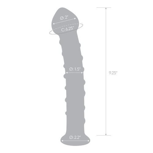 Mr. Swirly 10 Inch Glass Dildo - Ultimate Pleasure