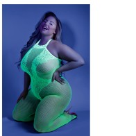 Fantasy Crotchless Lace Bodystocking