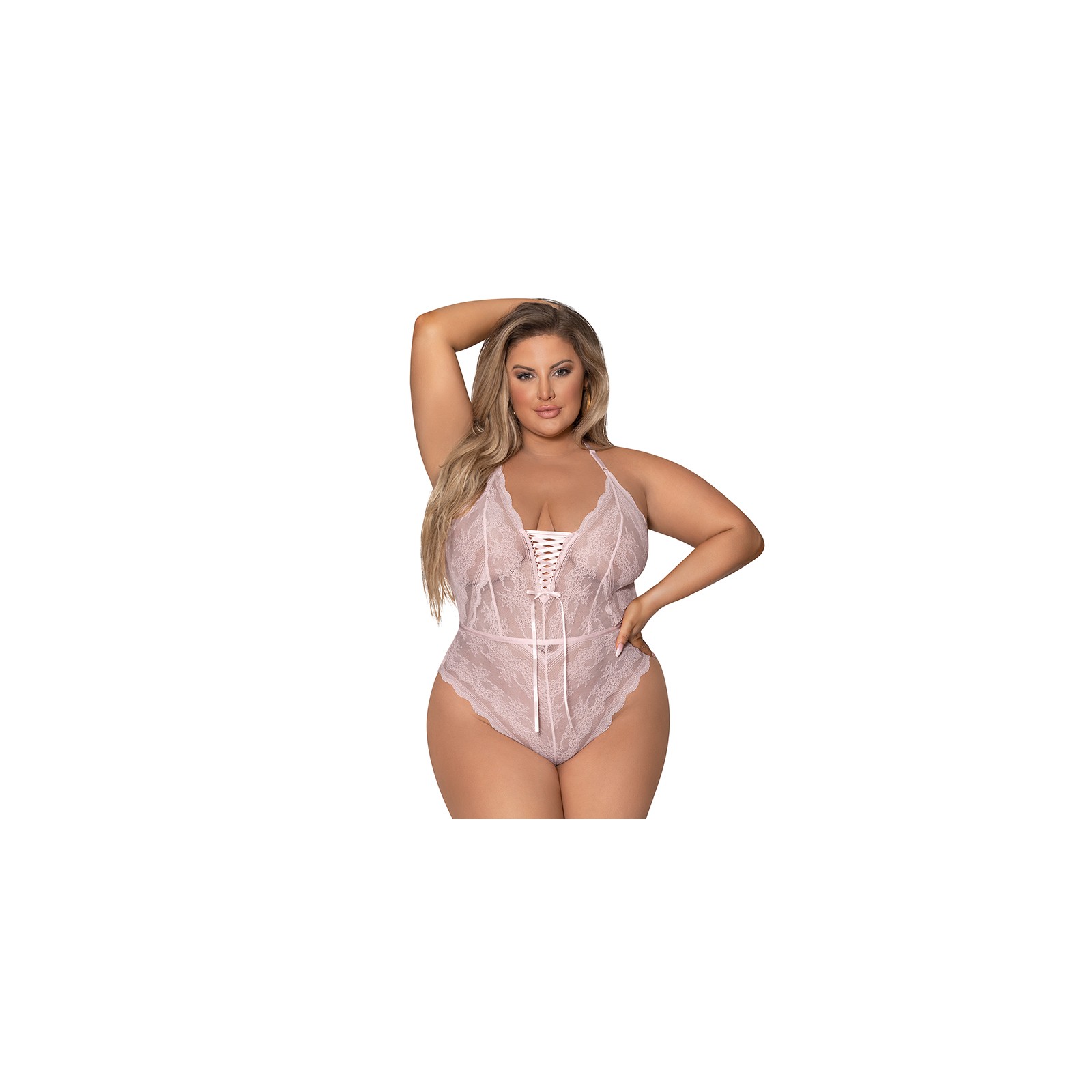 Magic Silk Seabreeze Teddy with Snap Crotch