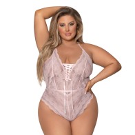 Magic Silk Seabreeze Teddy with Snap Crotch