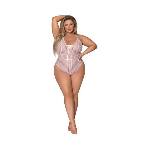 Magic Silk Seabreeze Teddy with Snap Crotch