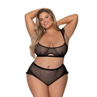 Magic Silk Conjunto Bralette & Panty Chica Siguiente - Íntimos Tentadores