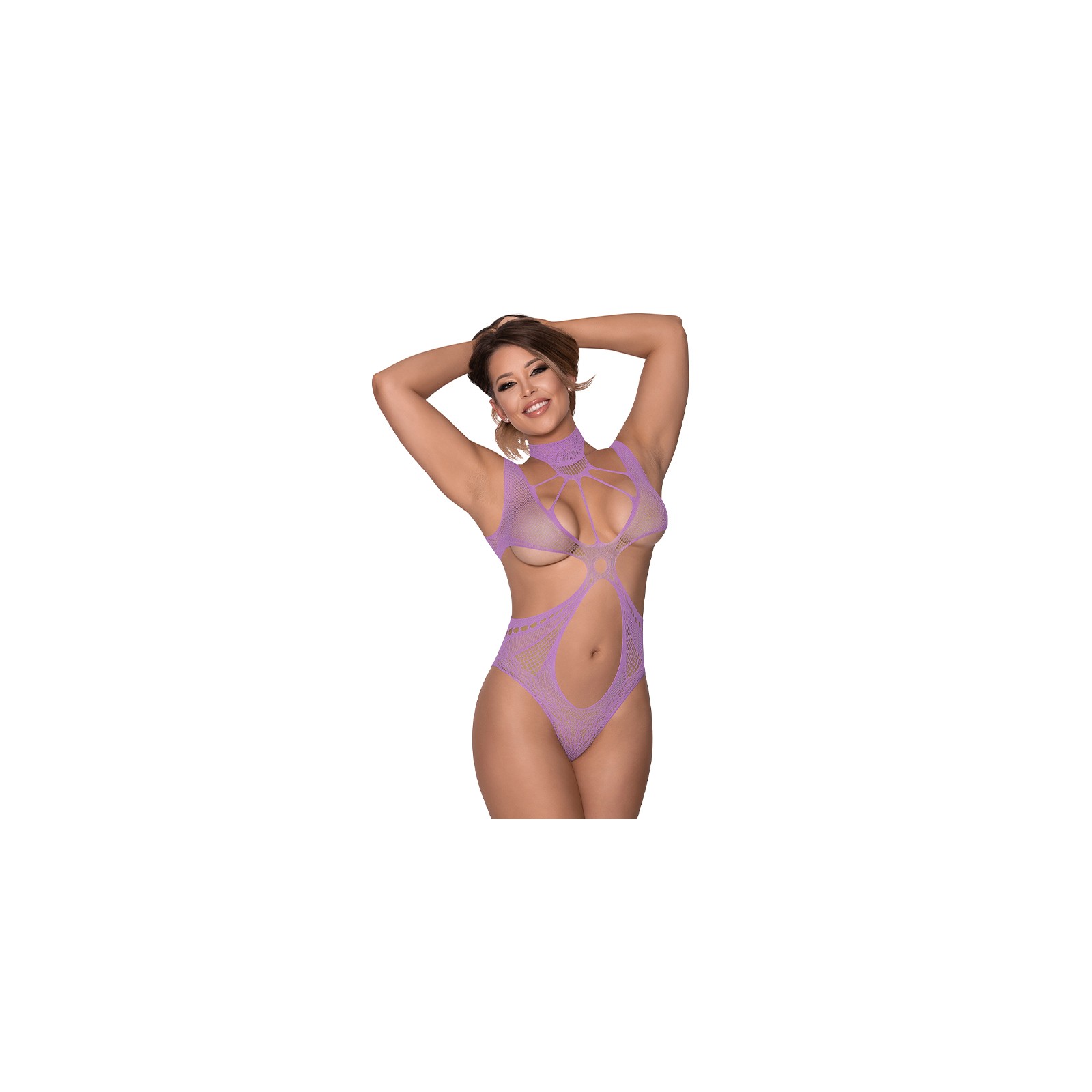 Magic Silk Seamless Teddy Lavender OS