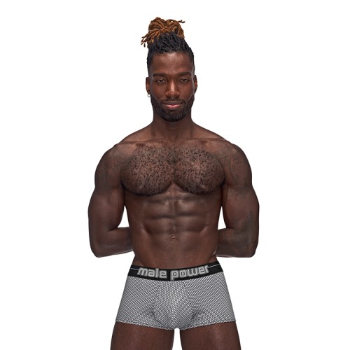 Male Power Sexagon Mini Short Gray