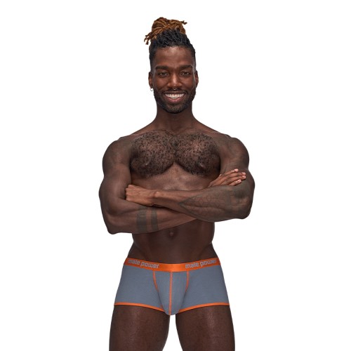 Male Power Casanova Uplift Short Gray - Enhance Your Style