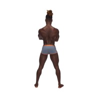 Male Power Casanova Uplift Gray Shorts