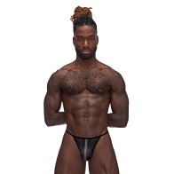 Male Power Landing Strip Micro Thong - Estilo Atrevido