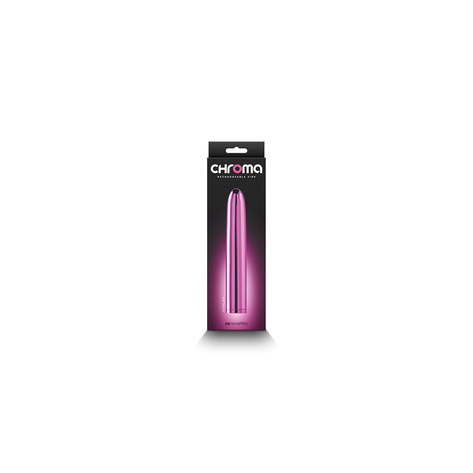 Chroma 7 in. Rechargeable Vibrator in Pink