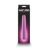 Vibrador Recargable Chroma 7 in. Rosa