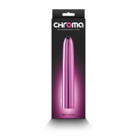 Vibrador Recargable Chroma 7 in. Rosa