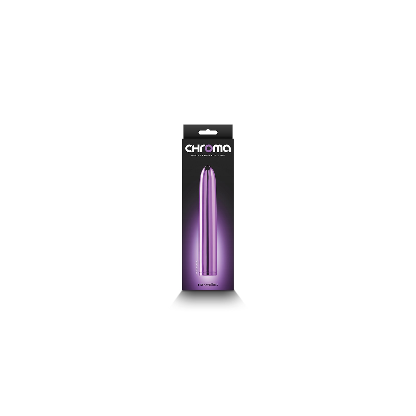 Chroma Rechargeable Vibe 7in Purple