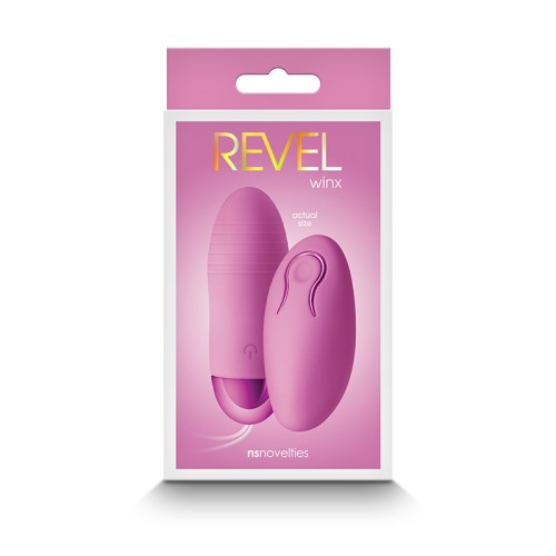 Revel Winx Bullet Insertable con Control Remoto - Rosa