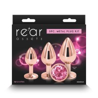 Rear Assets 3-Piece Metal Plug Kit