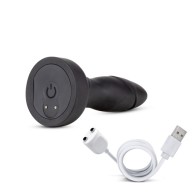 Anal Adventures Platinum Vibrating Rotating Drive Plug