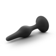 Anal Adventures Platinum Silicone Beginner Plug Large Black