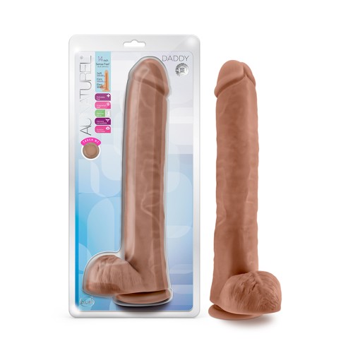 Au Naturel Daddy 14" Posable Dildo for Realistic Pleasure