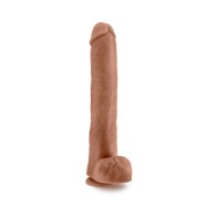 Au Naturel Daddy Dildo Posable 14" para Placer Realista