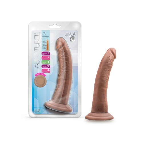 Au Naturel Jack 7 in. Dual Density Dildo Tan