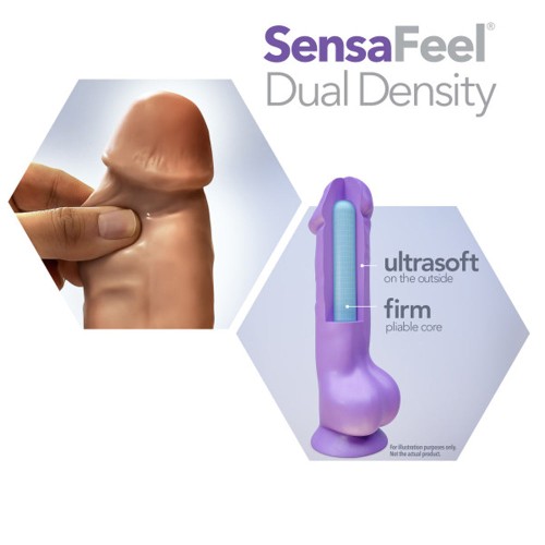 Au Naturel Jack 7 in. Dual Density Dildo Tan