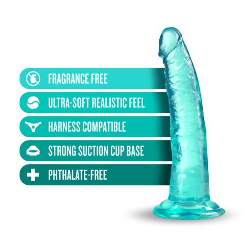 B Yours Plus Lust n' Thrust Dildo Teal - G-spot Stimulation