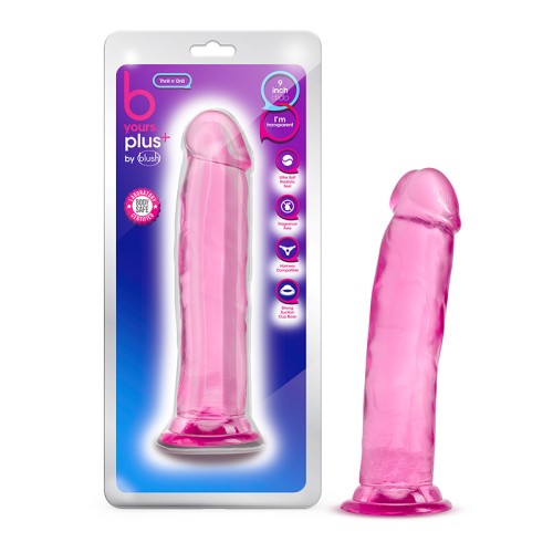 B Yours Plus Thrill n' Drill 9 in. Dildo