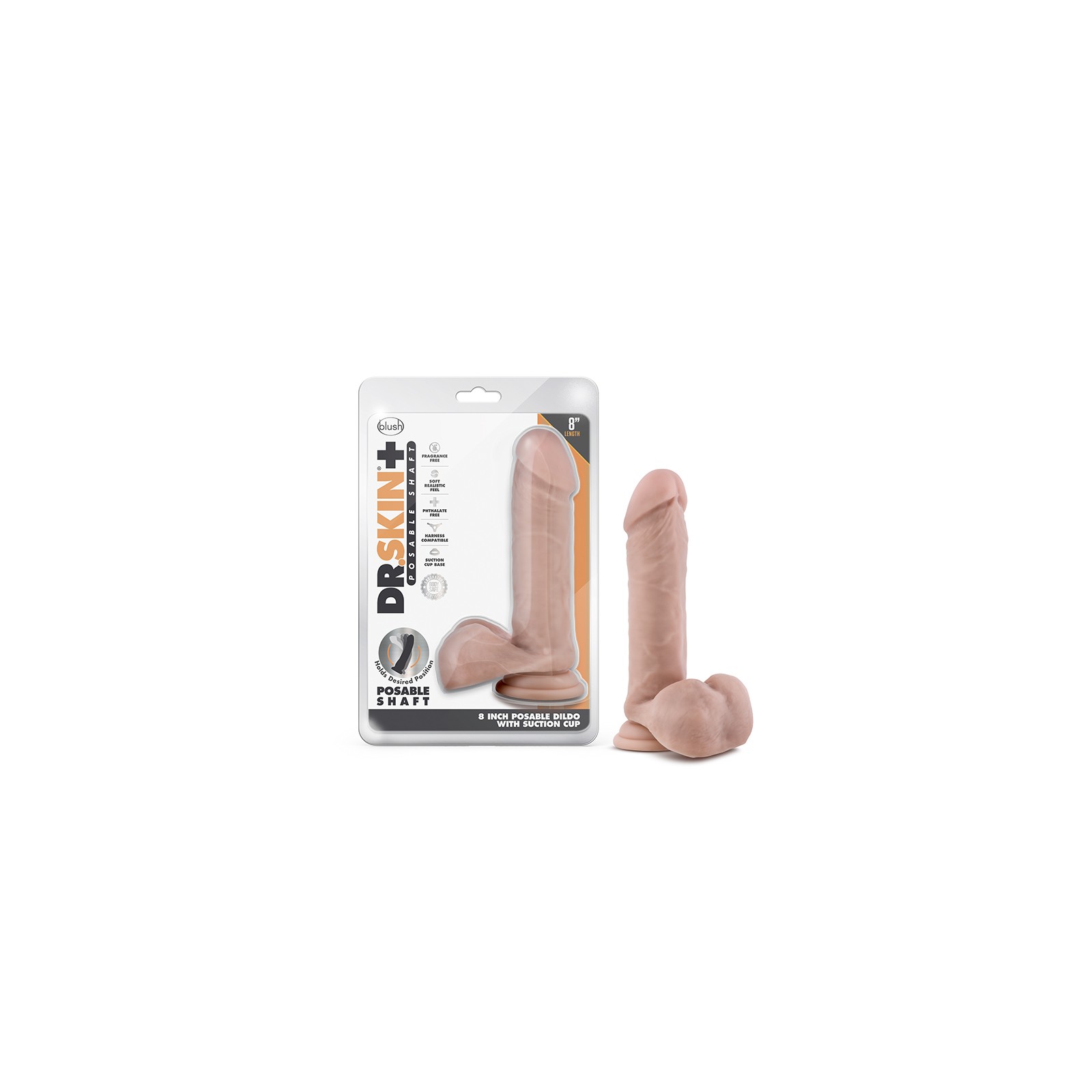 Dildo Realista Posable Dr. Skin Plus