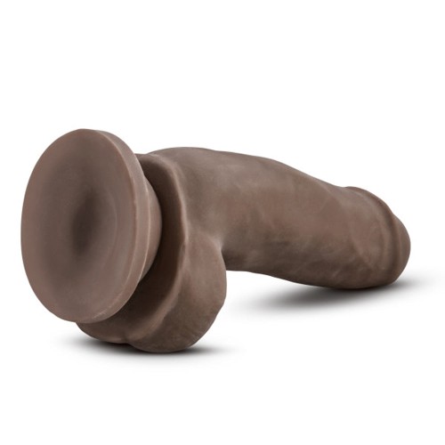 Dr. Skin Plus Girthy 7 in. Dildo with Balls