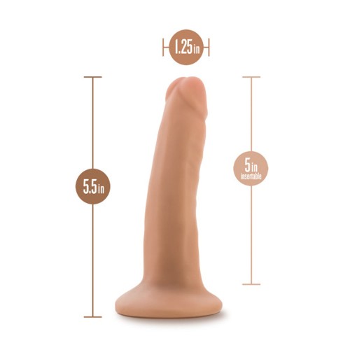 Dr. Skin Plus Realistic 5 in. Dildo Beige