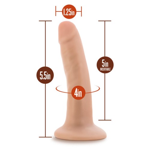 Dildo Realista Dr. Skin Dr. Lucas 5 in.