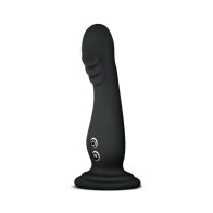 Impressions Amsterdam Silicone Vibrating Dildo - Black