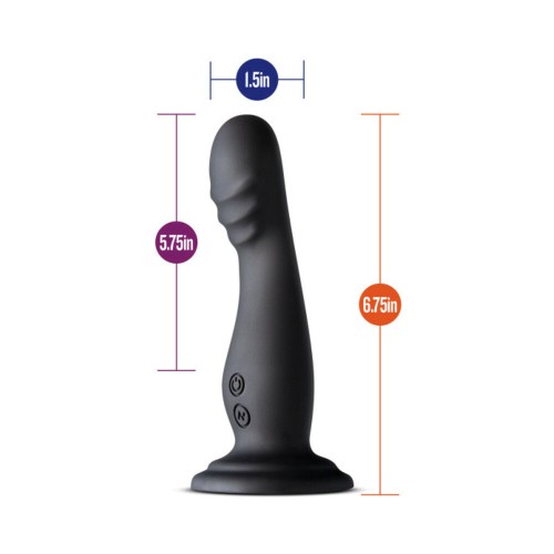 Dildo Vibrador de Silicona Impressions Amsterdam - Negro