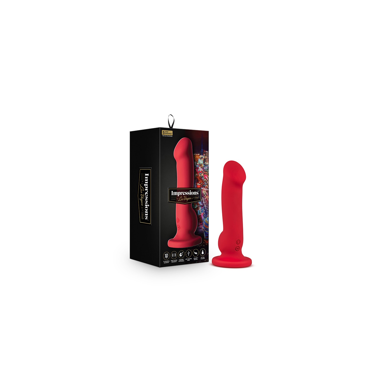 Vibrador de Punto G Impressions Las Vegas con RumbleTech