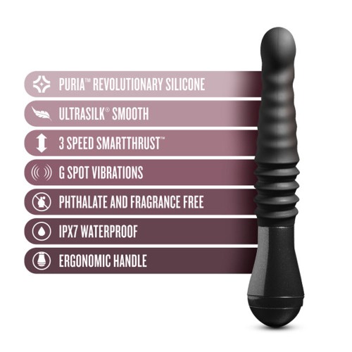 Temptasia Lazarus 10 in. Thrusting Dildo for G-spot Pleasure