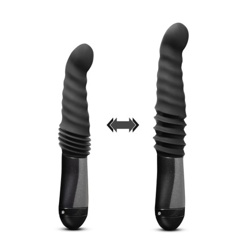 Dildo de Empuje Temptasia Lazarus de 10 in. para el Placer del Punto G