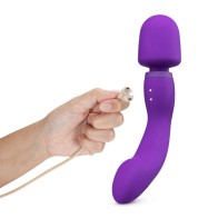 Wellness Dual Sense G-Spot and Wand Vibrator for Intense Pleasure