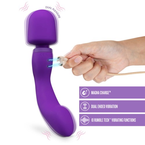 Wellness Dual Sense G-Spot and Wand Vibrator for Intense Pleasure