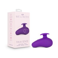 Vibrador de Silicona Recargable Wellness Palm Sense - Diversión Poderosa de Masaje