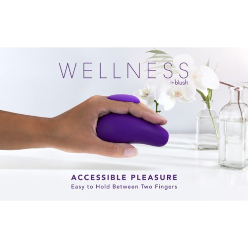 Vibrador de Silicona Recargable Wellness Palm Sense - Diversión Poderosa de Masaje