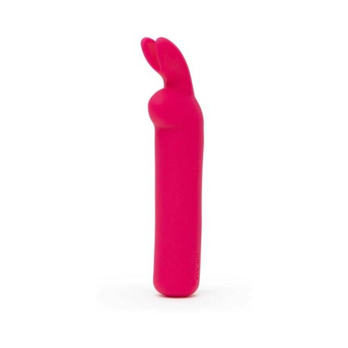 Happy Rabbit Rechargeable Silicone Bullet Vibrator Pink