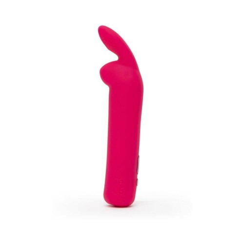 Happy Rabbit Rechargeable Silicone Bullet Vibrator Pink