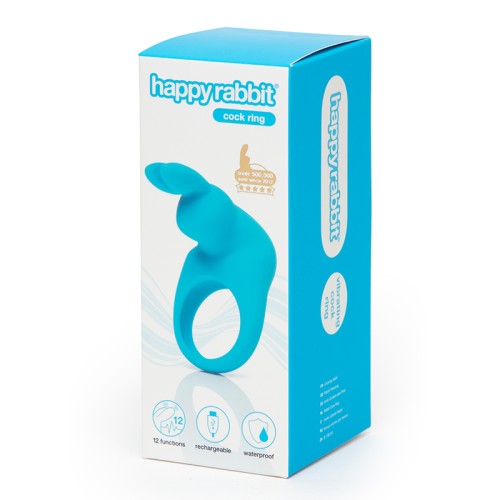 Happy Rabbit Rechargeable Cockring with Ears