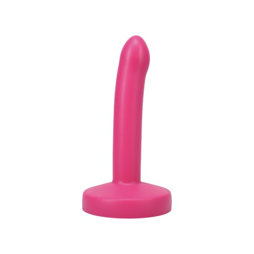 Dildo que Chorreta Slim POP de Tantus para Diversión con Arnés