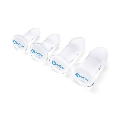 b-Vibe Glass Anal Dilators Set