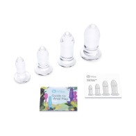 b-Vibe Glass Anal Dilators Set