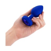 b-Vibe Plug Anal Vibrante Jewel con Control Remoto