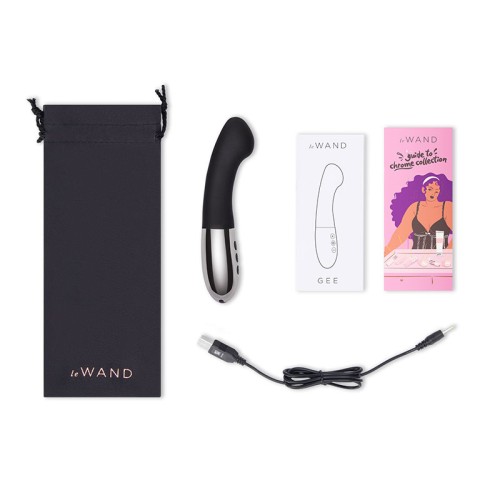 Le Wand Gee Rechargeable Silicone G-Spot Vibrator