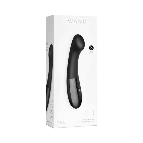 Le Wand Gee Vibrador de Silicona Rechargeable para Punto G