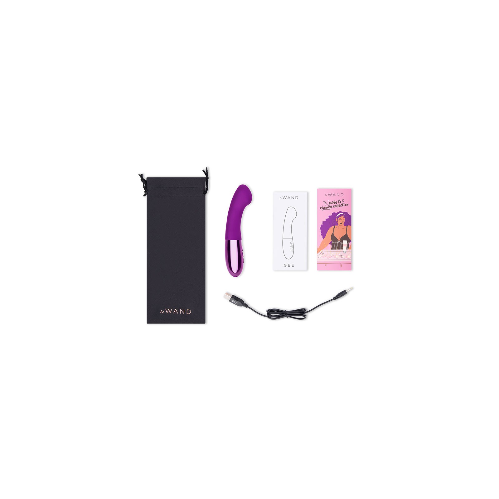 Le Wand Gee Rechargeable G-Spot Vibrator for Intense Pleasure