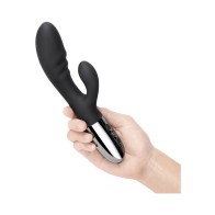 Le Wand Blend Rechargeable Rabbit Vibrator Black - Ultimate Pleasure